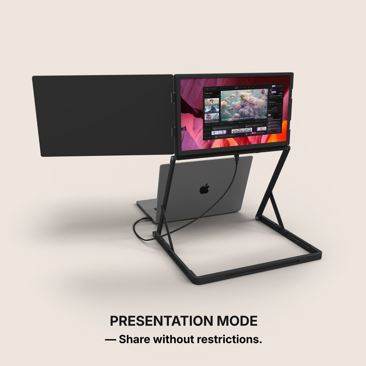 NovaDesk Triple Monitor