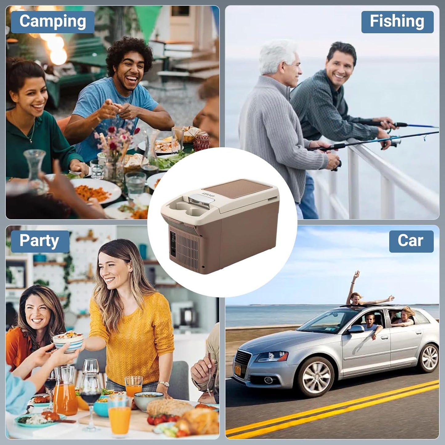 RoadChill Portable Car Fridge