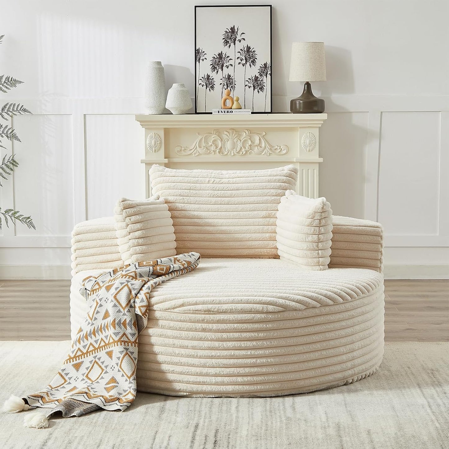 SOVA Oversized Round Chaise