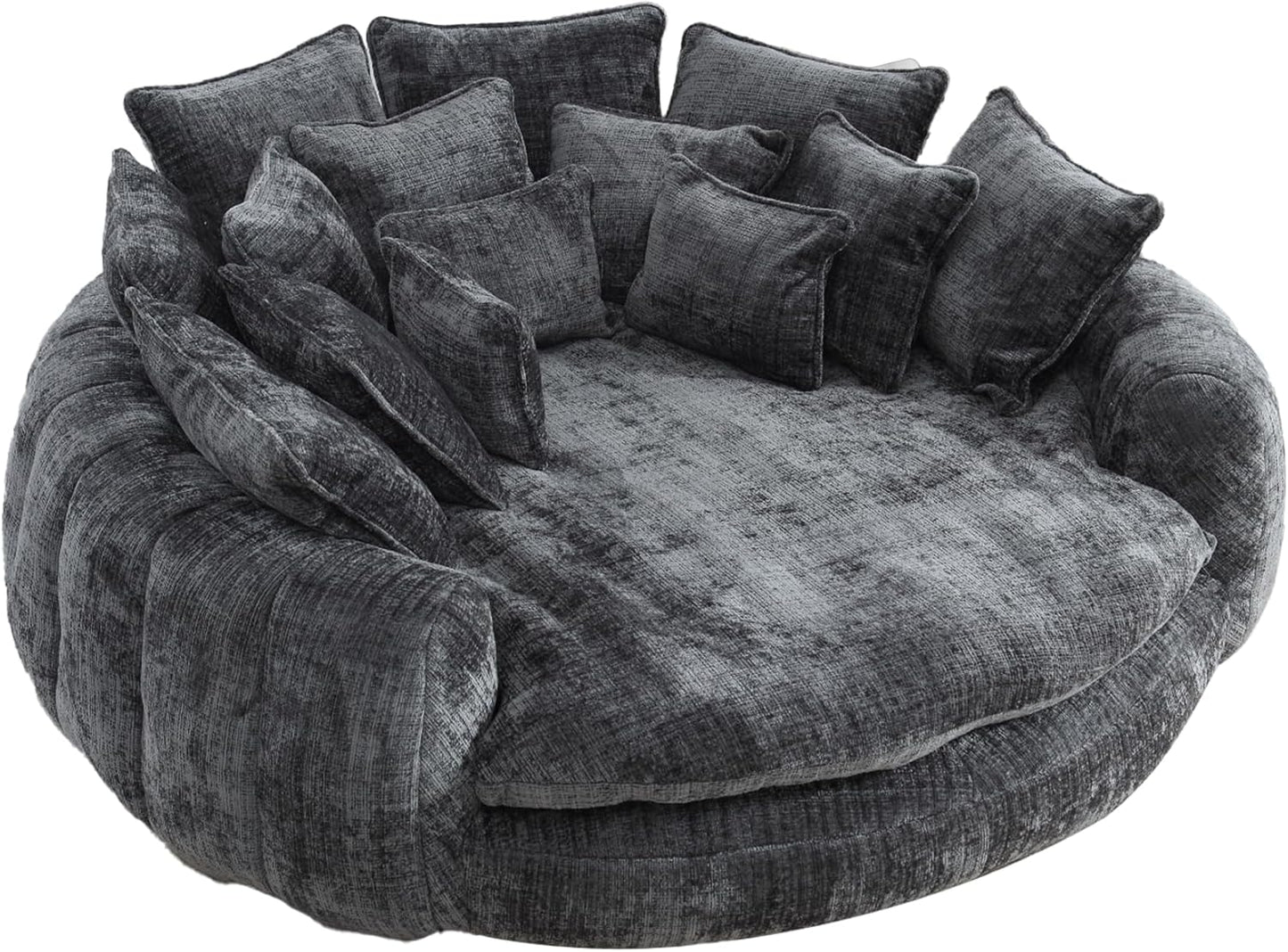CloudLounge Oversized Round Chaise