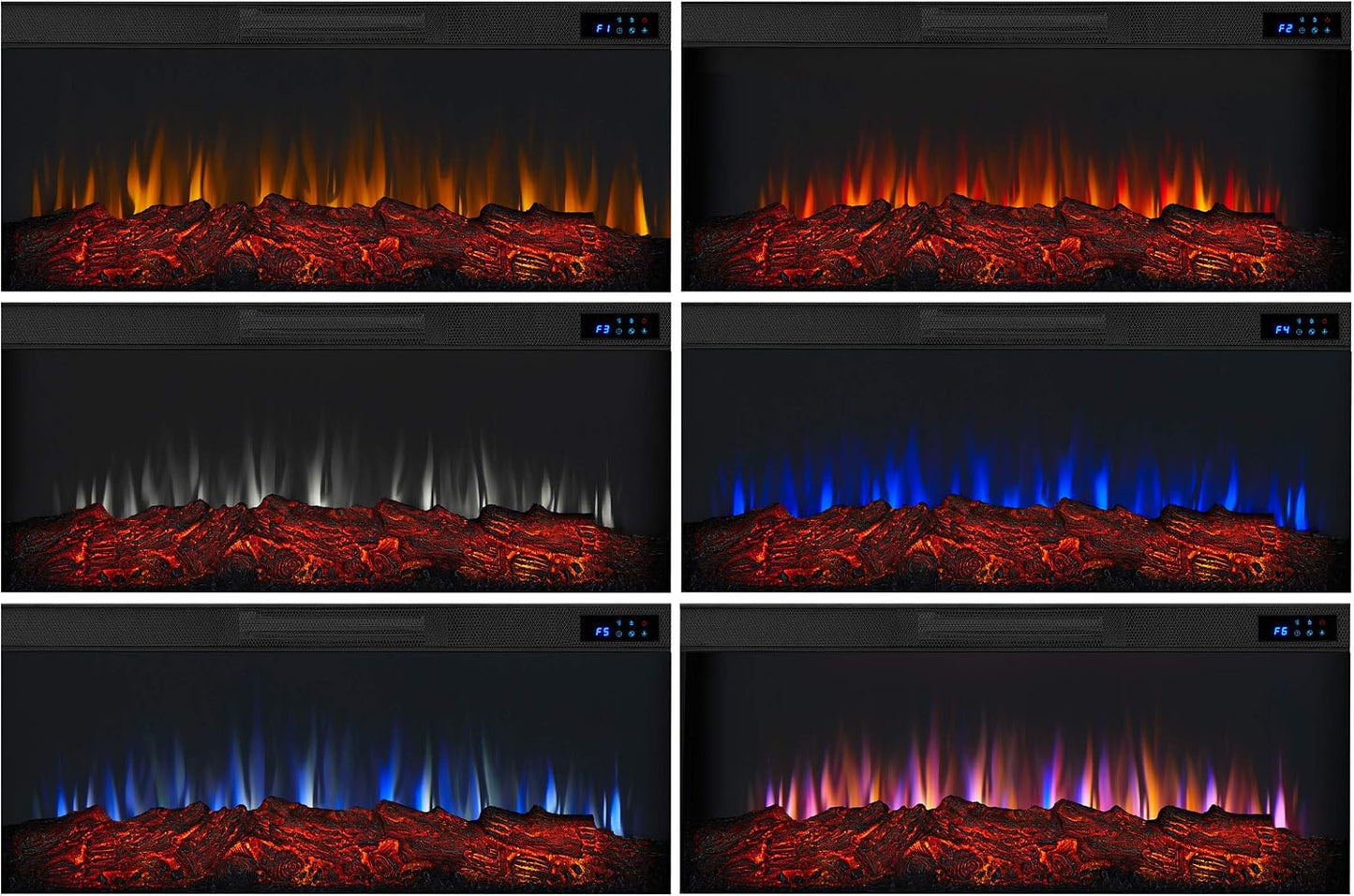 HavenFlame Electric Fireplace