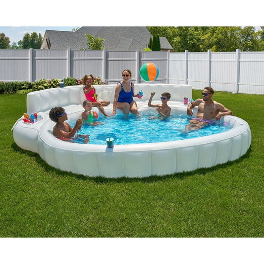 AquaLounge Inflatable Pool Sofa