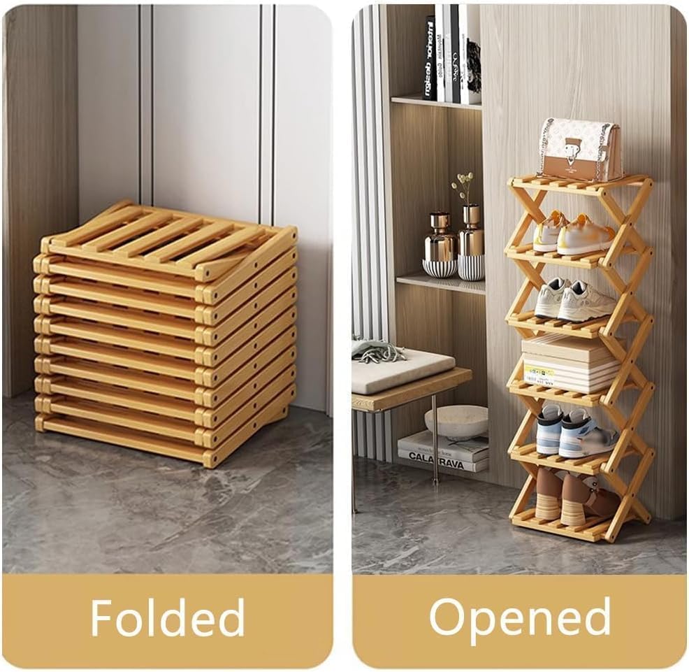 OakFold Shoe Rack