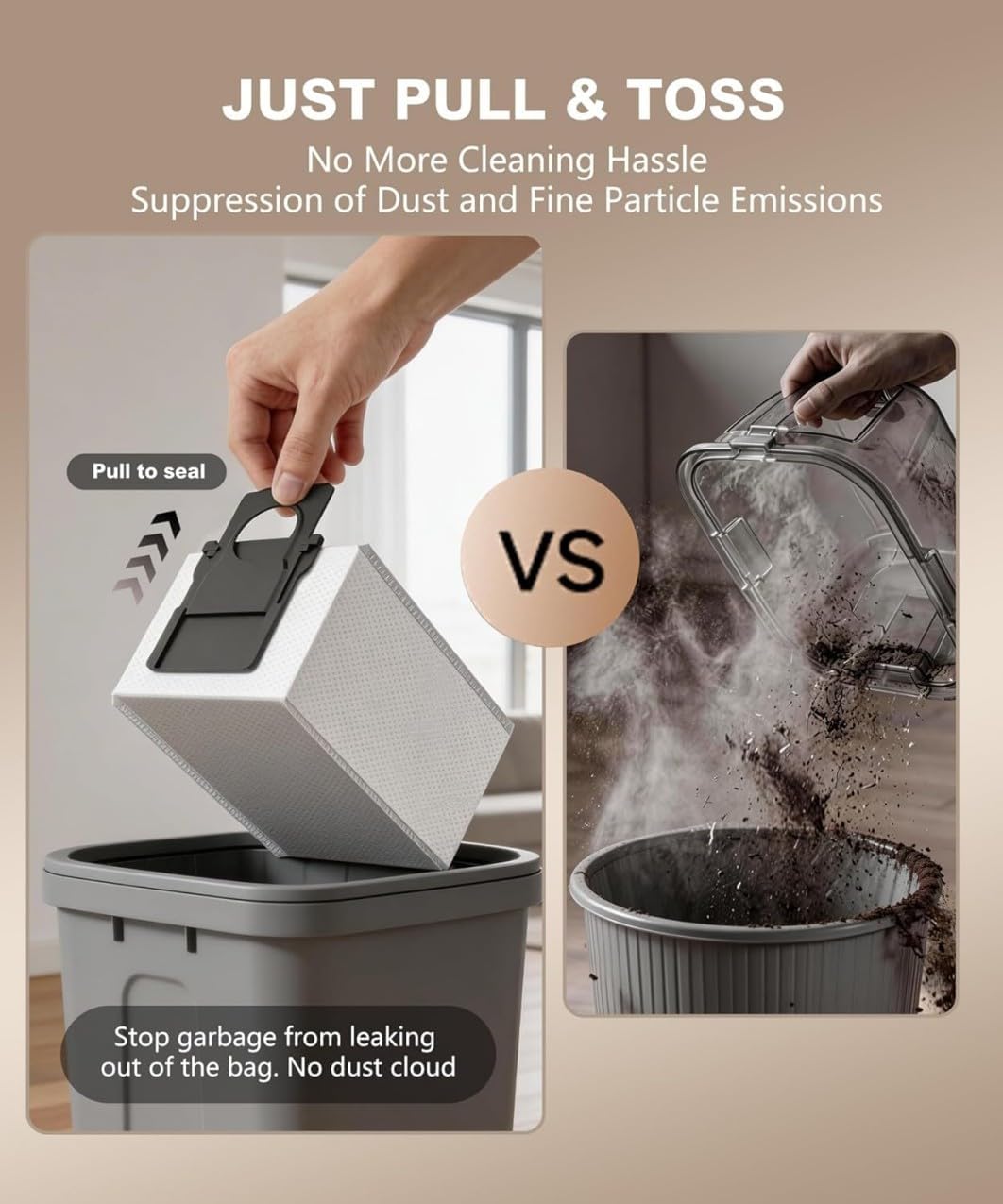 SweepEase Touchless Dustpan