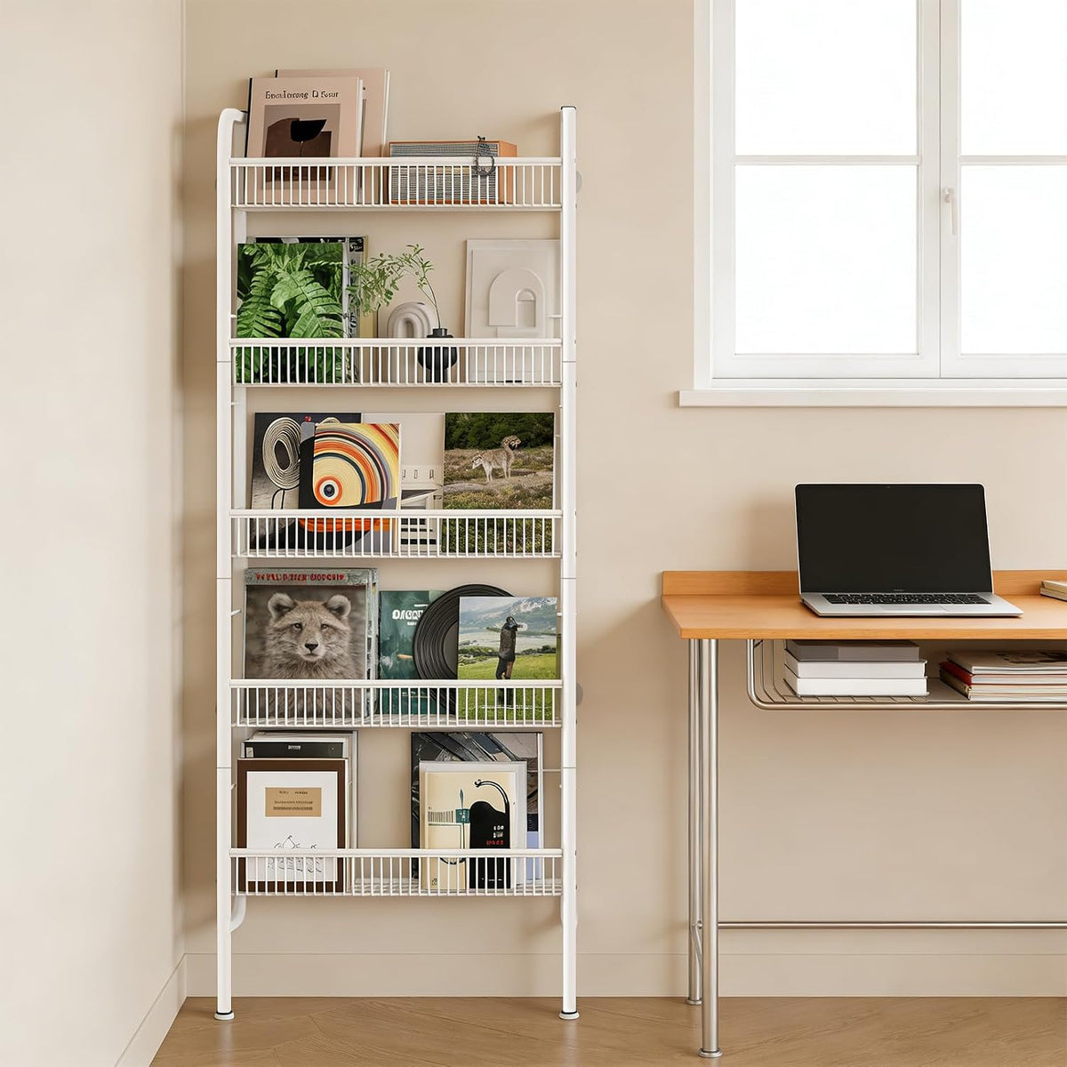 Slimora 5-Tier Door Storage Rack
