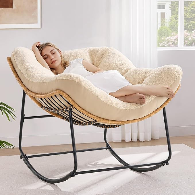 CloudNest Rocking Lounge Chair