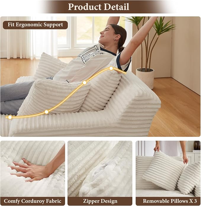 Cloudia Boneless Chaise