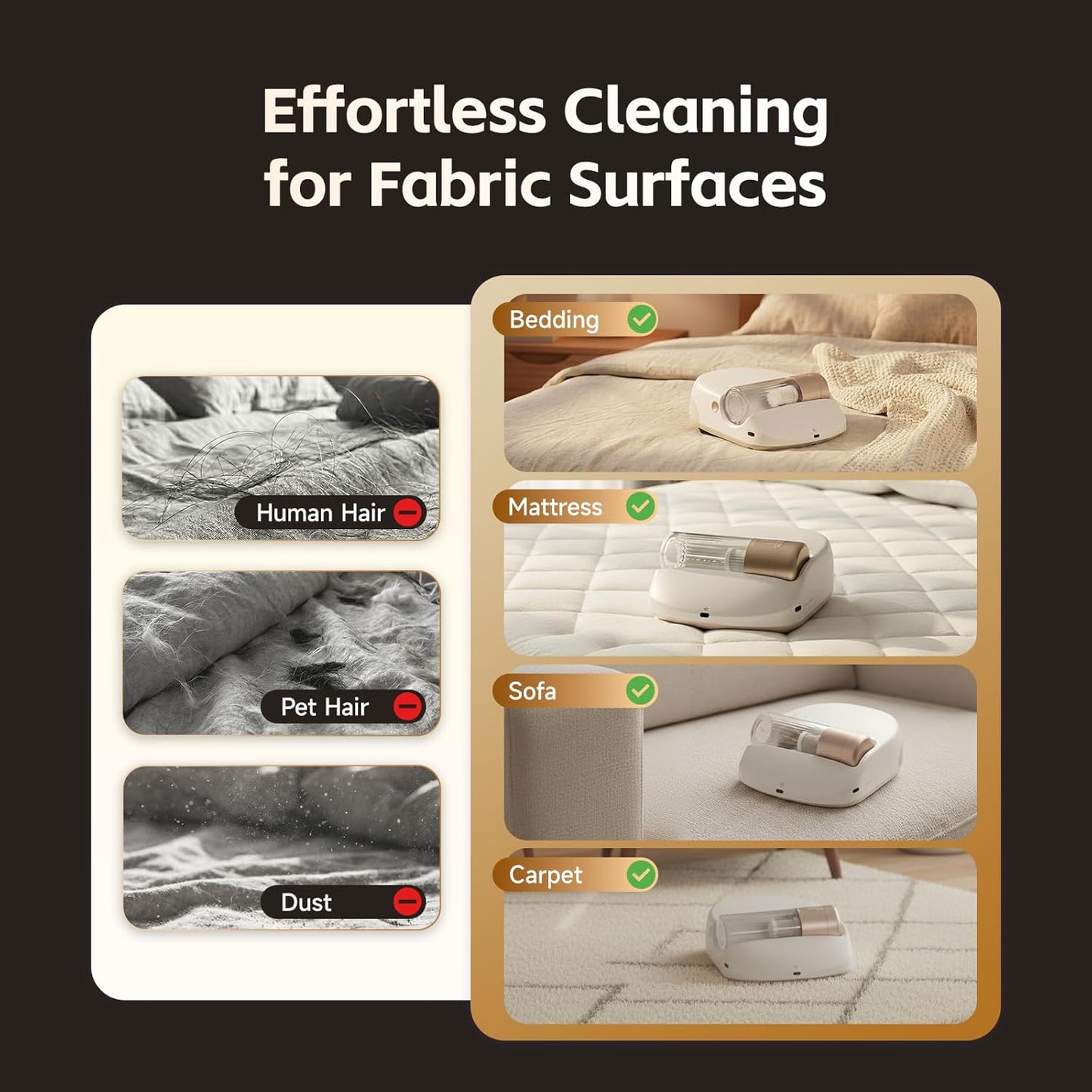 CleanRest Auto Mattress Vacuum Pro