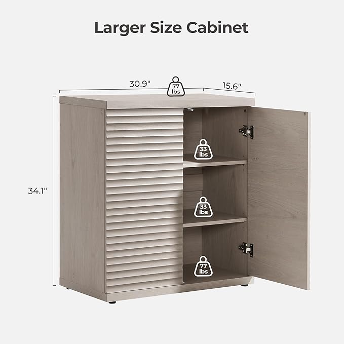 ModernElle Storage Buffet Cabinet