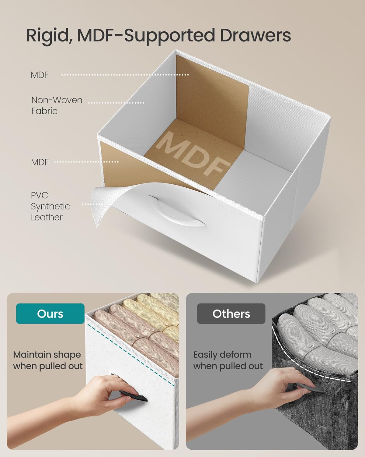 Moderna 5-Drawer Dresser