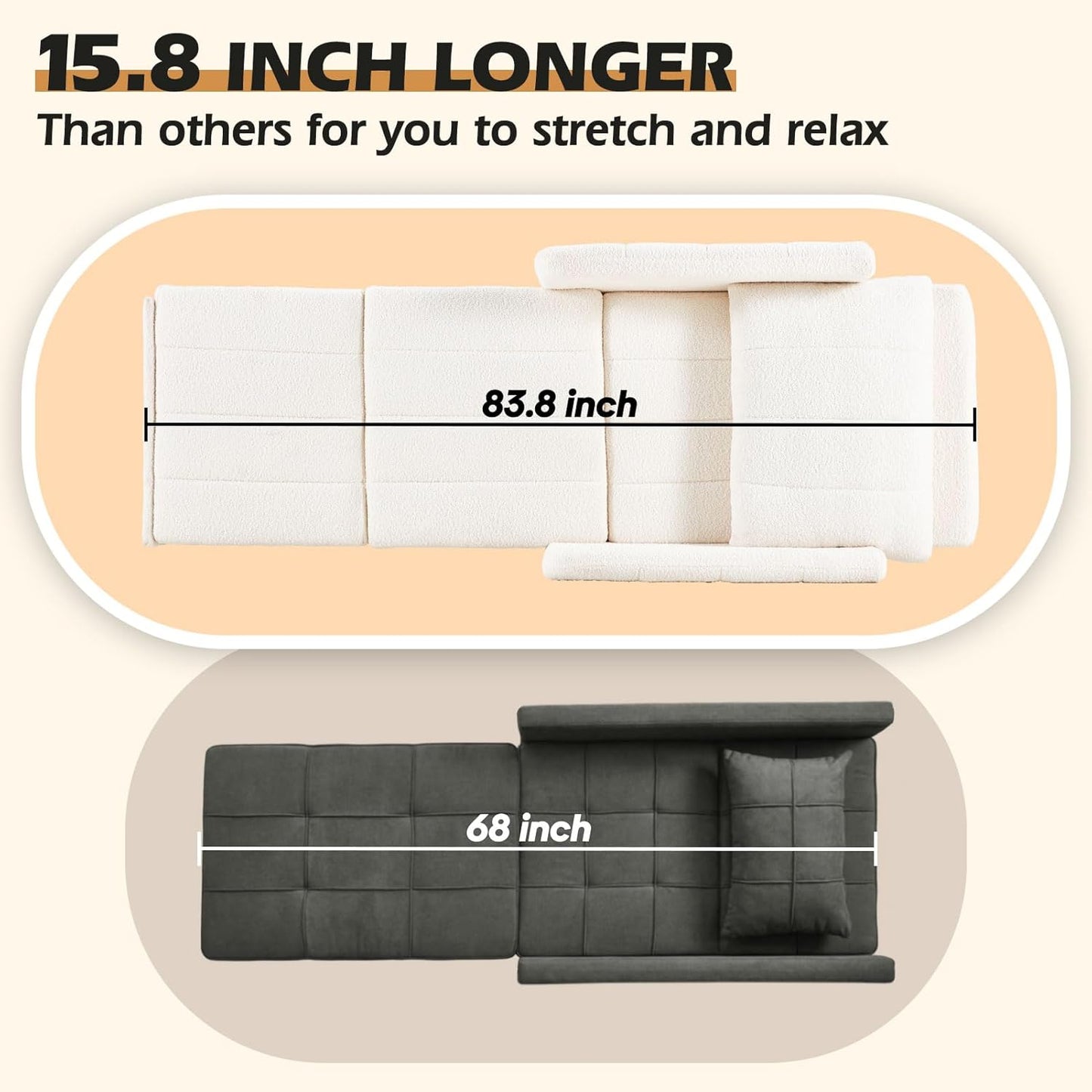 UrbanEase Convertible Bed Chair