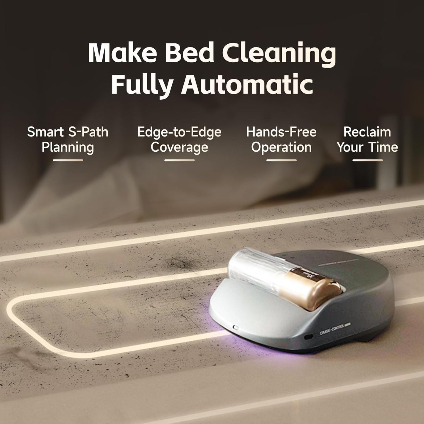 CleanRest Auto Mattress Vacuum Pro