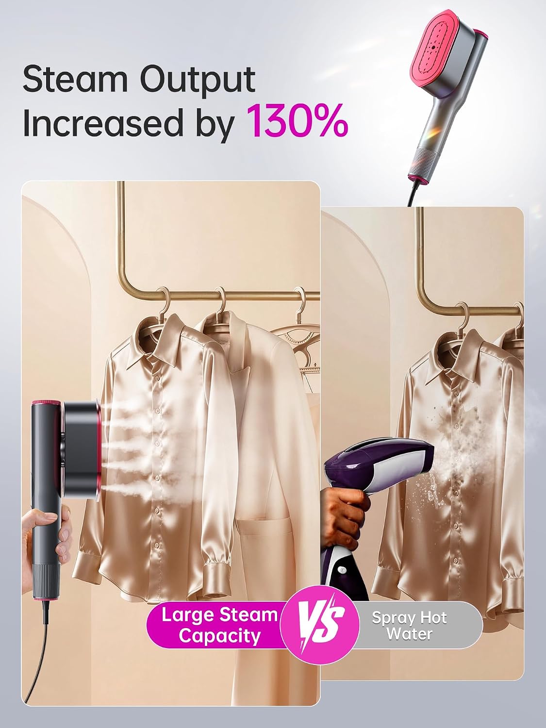 FastPress 2-in-1 Steamer Iron