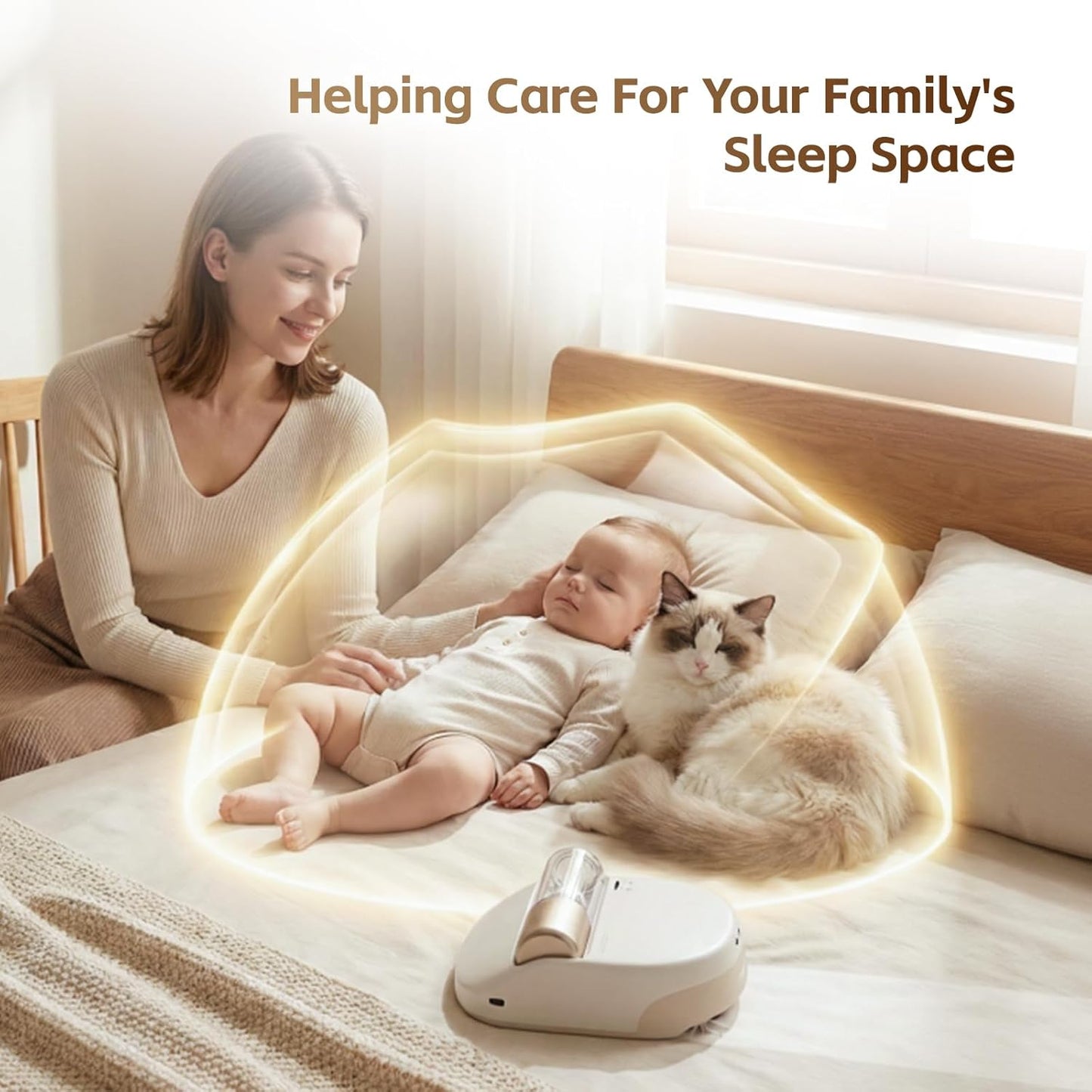 CleanRest Auto Mattress Vacuum Pro