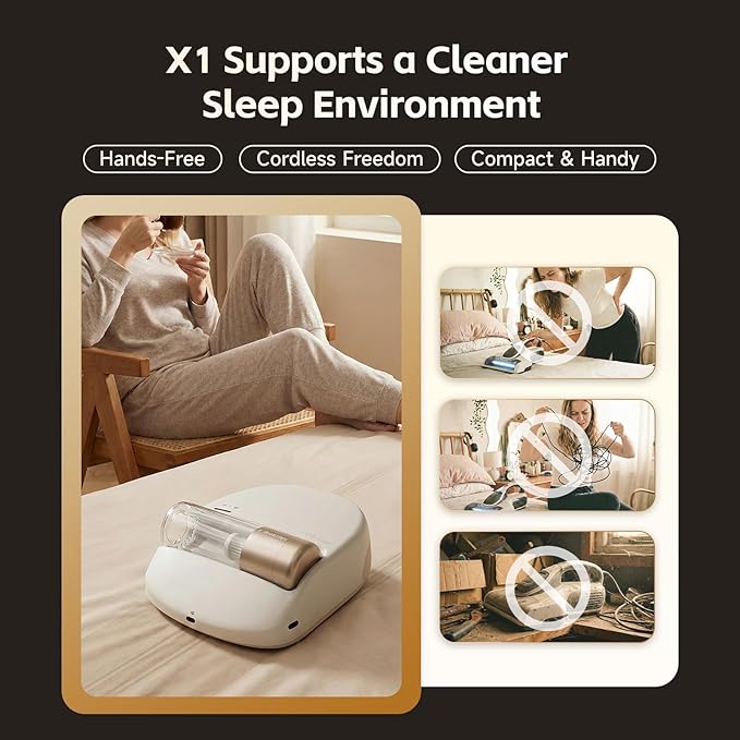 CleanRest Auto Mattress Vacuum Pro