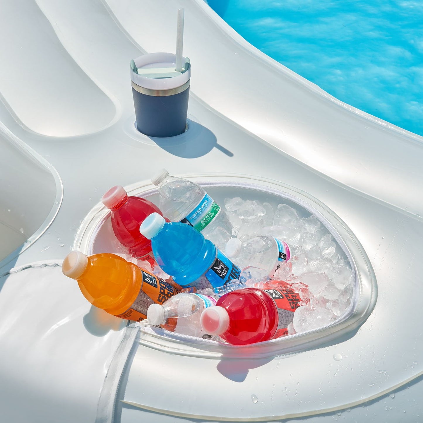 AquaLounge Inflatable Pool Sofa