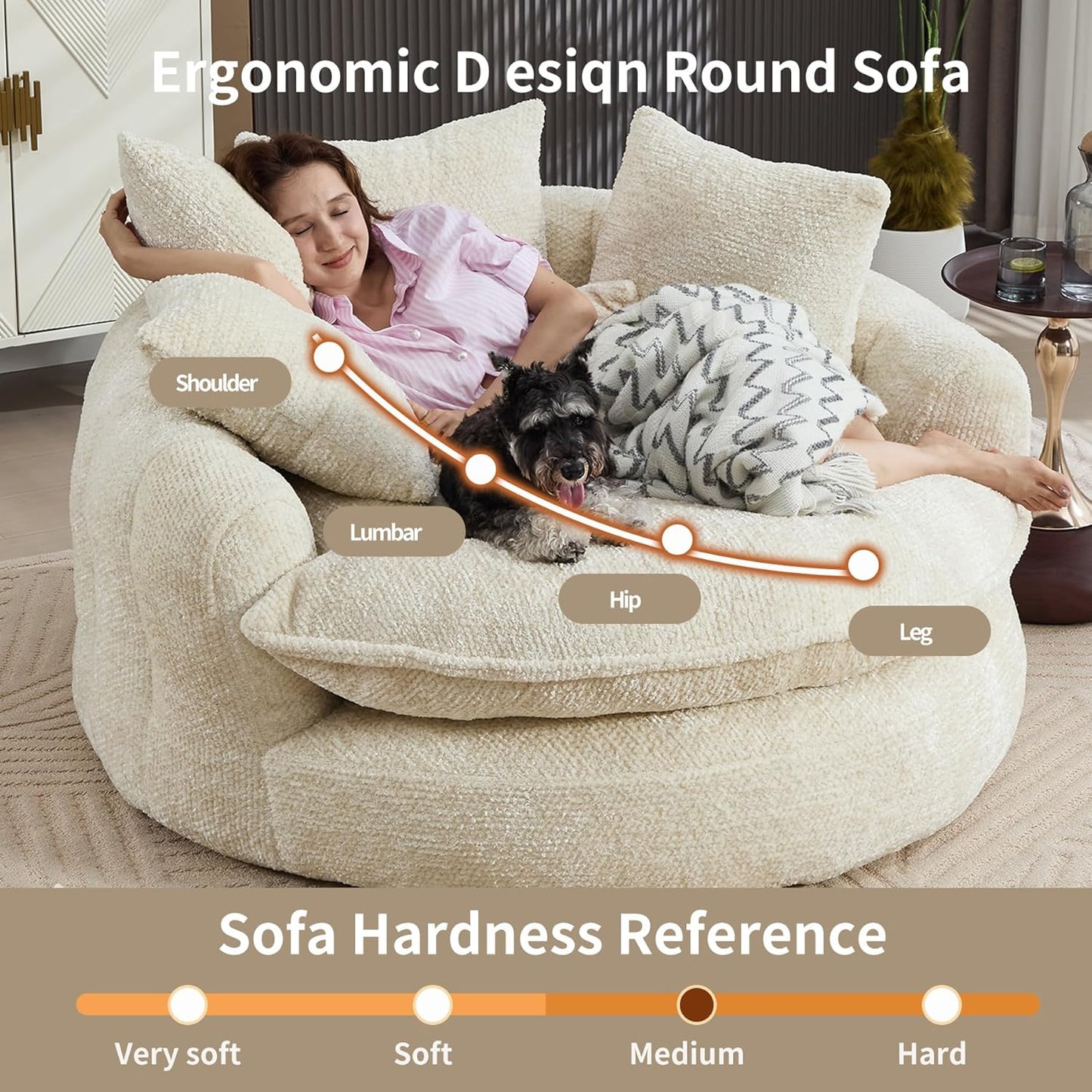 Circle Cloud Chair