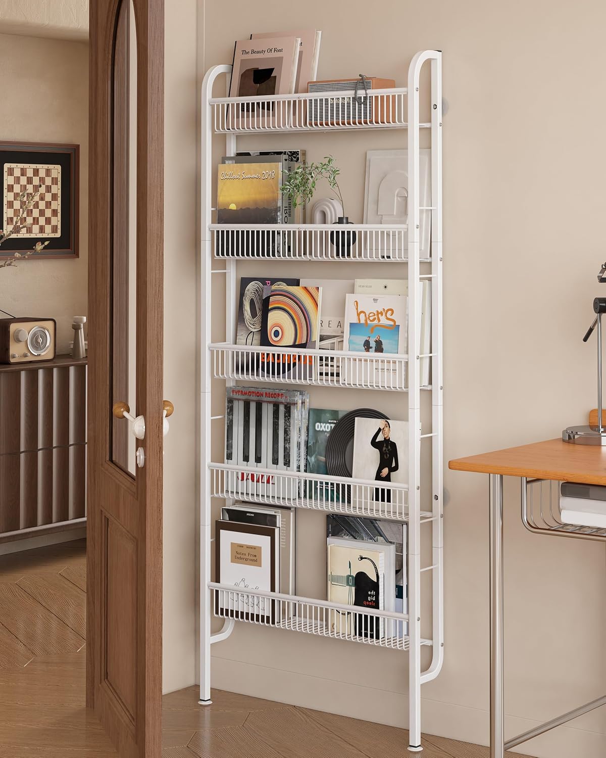 Slimora 5-Tier Door Storage Rack