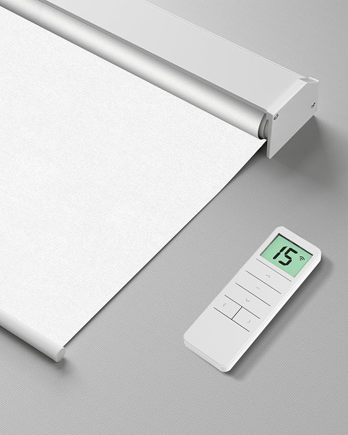 ShadeSync Motorized Blackout Roller Shade