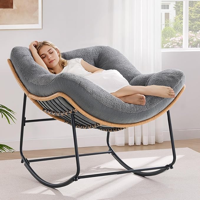 CloudNest Rocking Lounge Chair