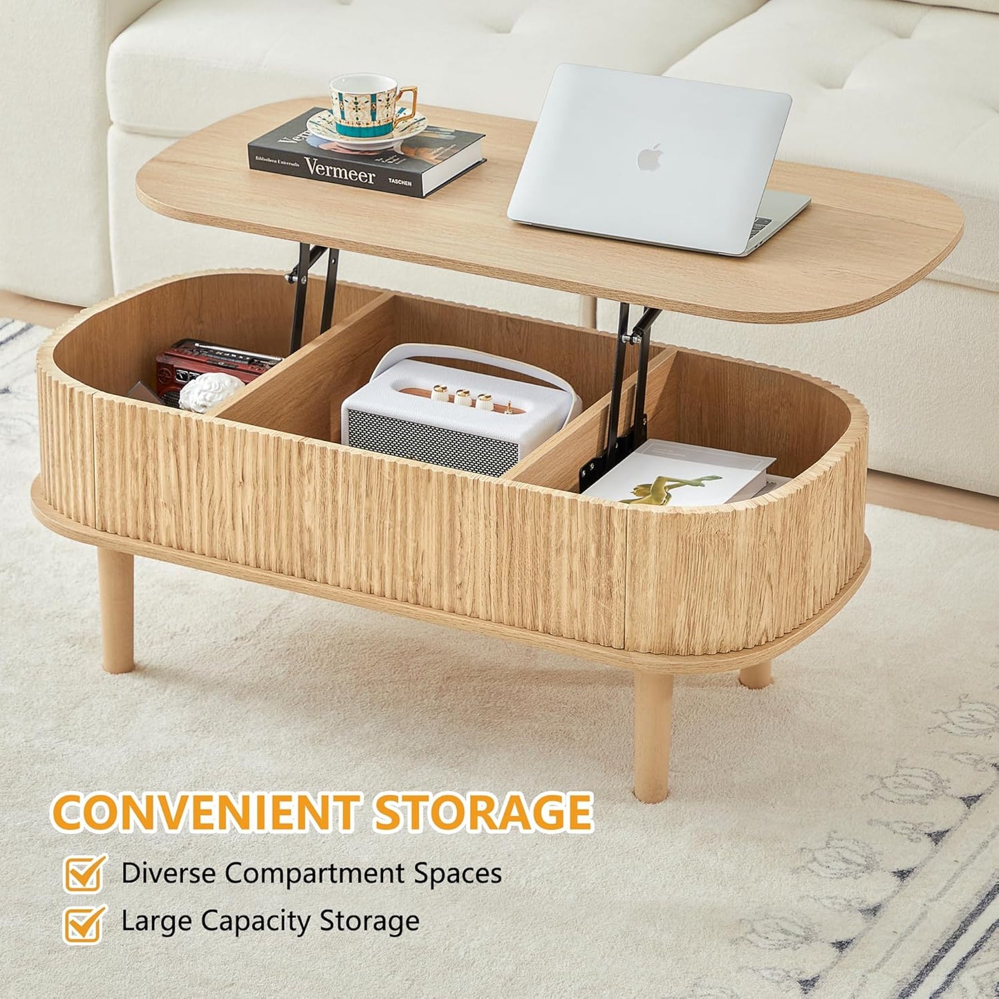 ClearBrew Foldable Coffee Table