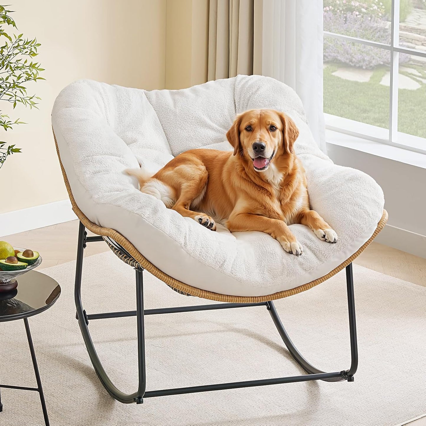 CloudNest Rocking Lounge Chair