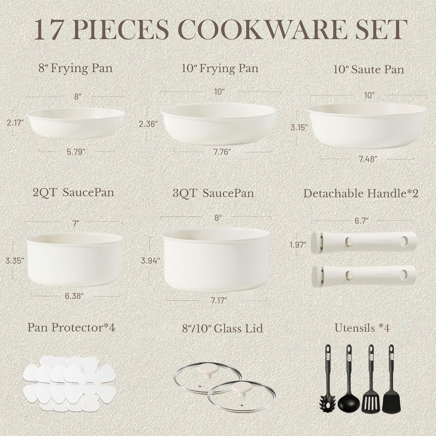 FlexiCook Space-Saver Set [17 pcs]