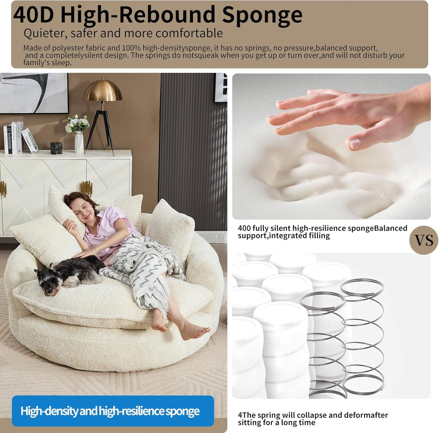Circle Cloud Chair