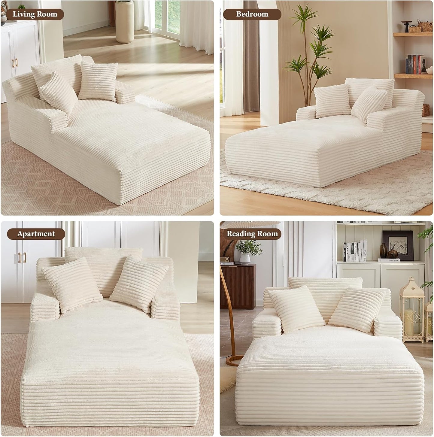 Cloudia Boneless Chaise