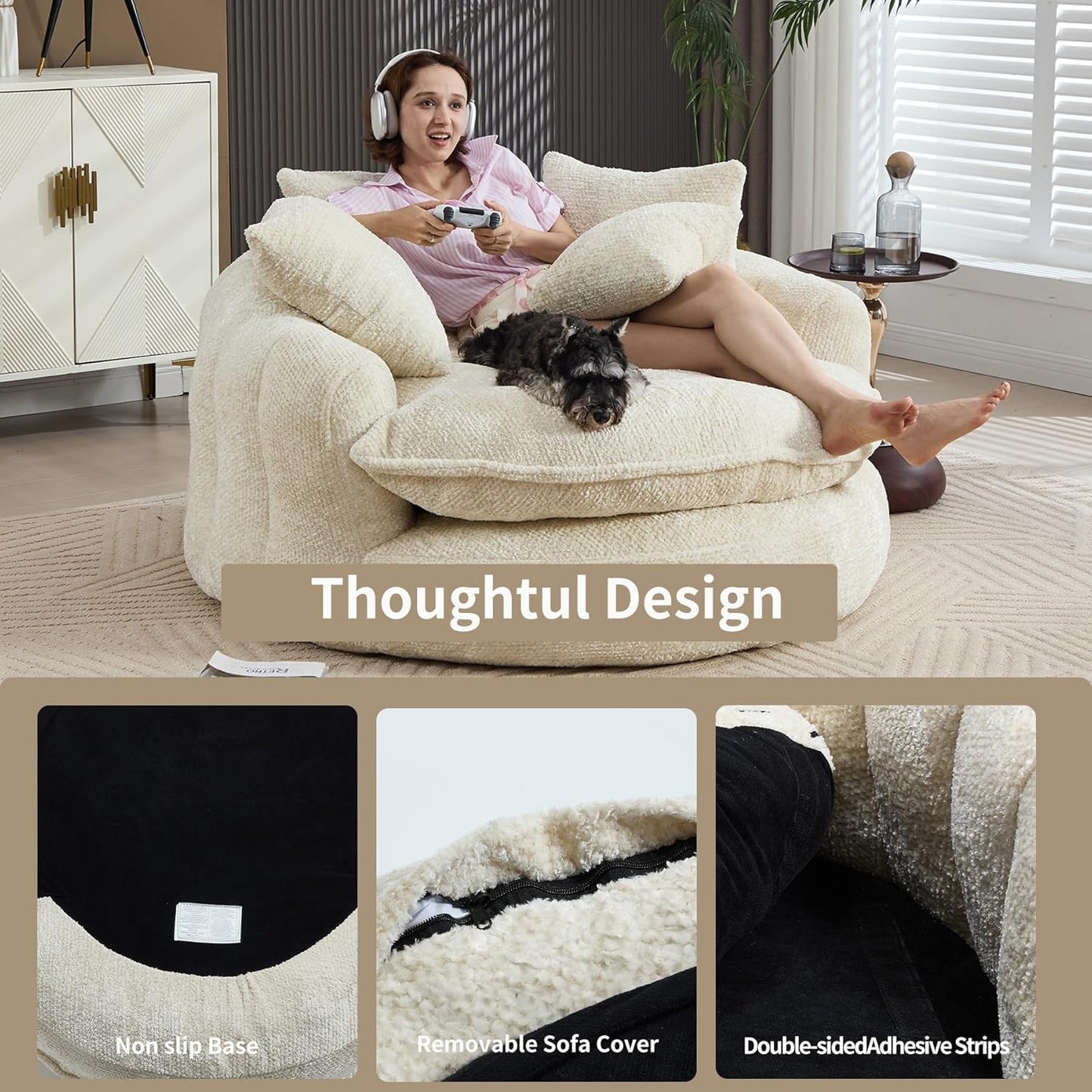 Circle Cloud Chair