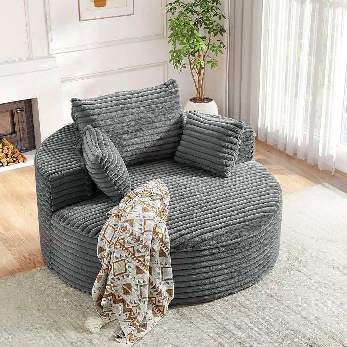 SOVA Oversized Round Chaise