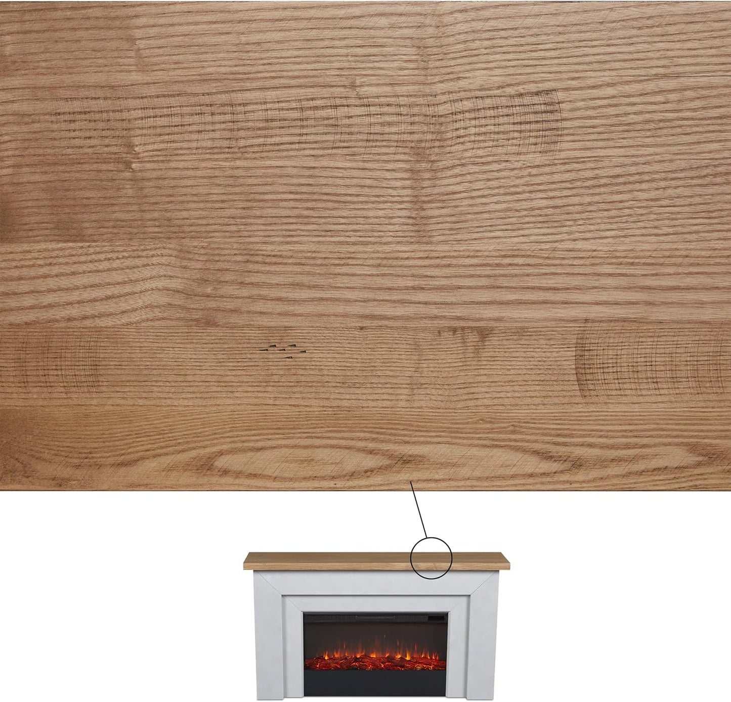 HavenFlame Electric Fireplace