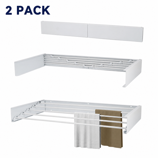 DryLoom Wall Drying Rack – 2 Pack