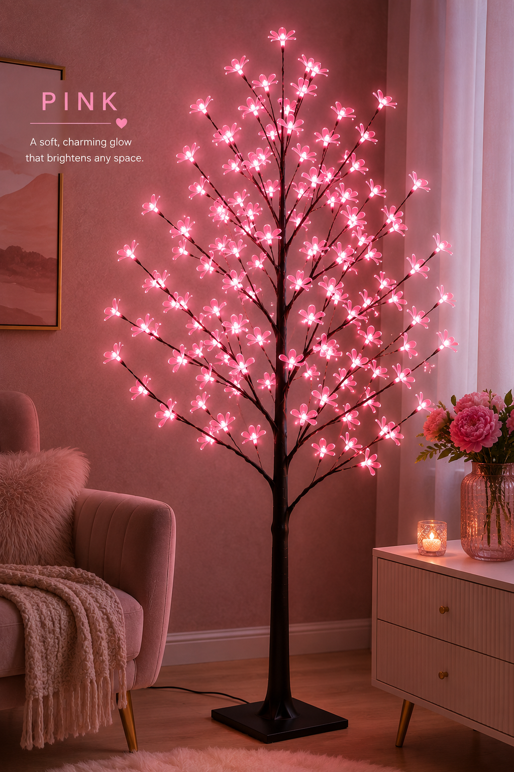 Bloomora Cherry Blossom Tree Lamp