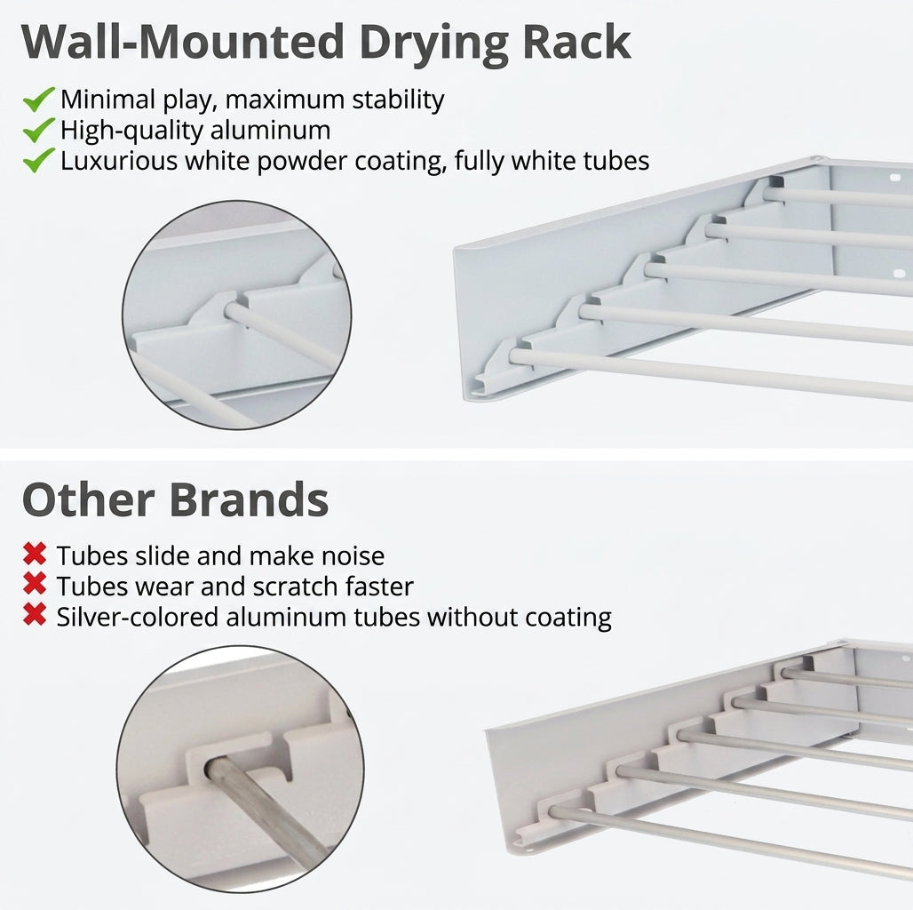 DryLoom Wall Drying Rack – 2 Pack