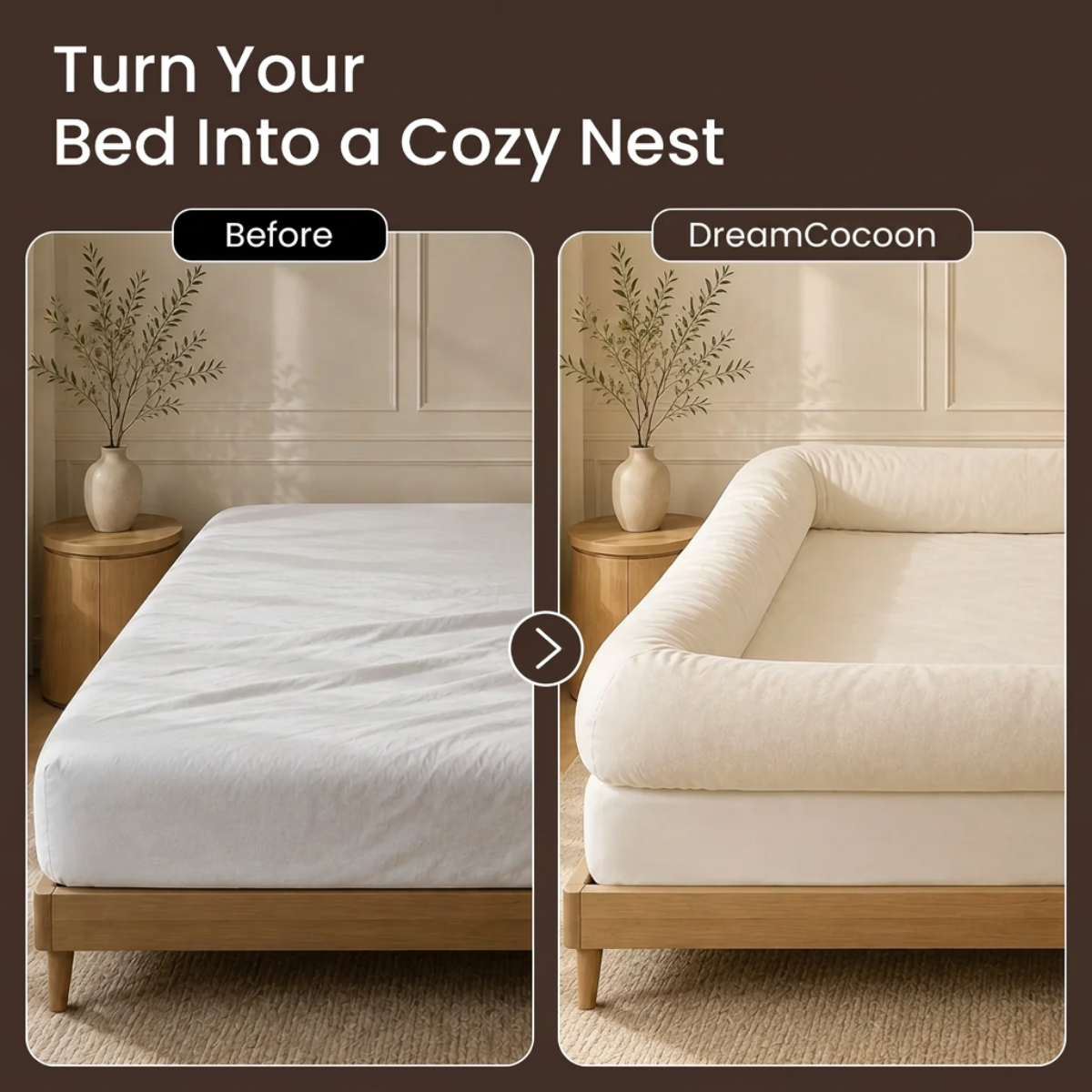 DreamCocoon Bordered Bed Sheet