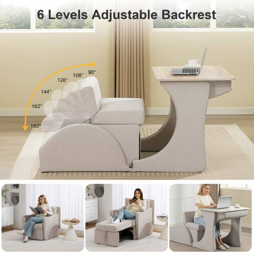 FlexiWork 3-in-1 Home Office Sofa Bed Chair