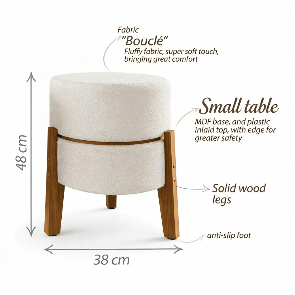 Flip-Flop Ottoman Table