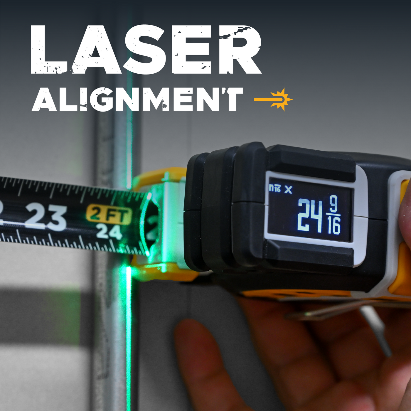 LaserX Digital Tape Measure