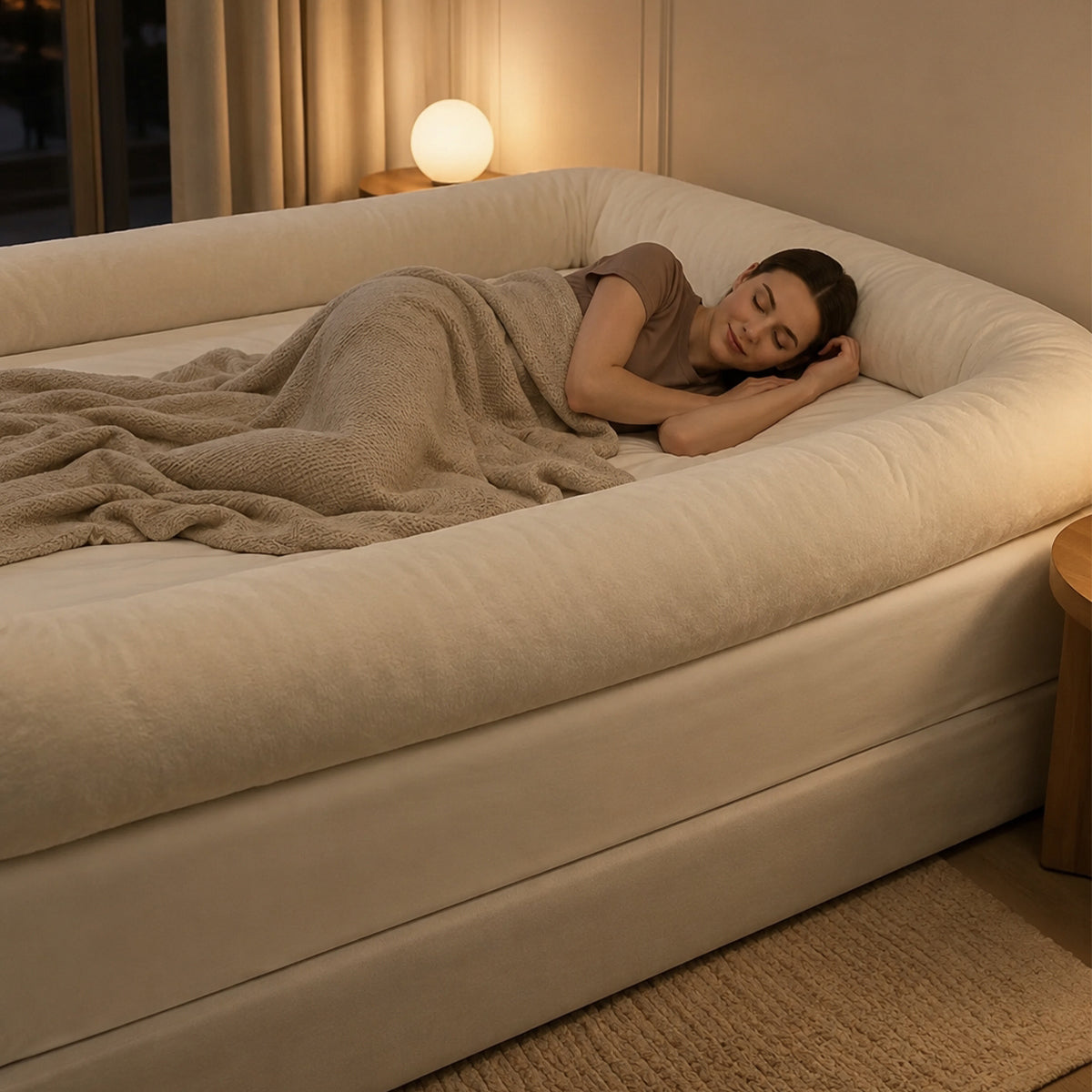 DreamCocoon Bordered Bed Sheet