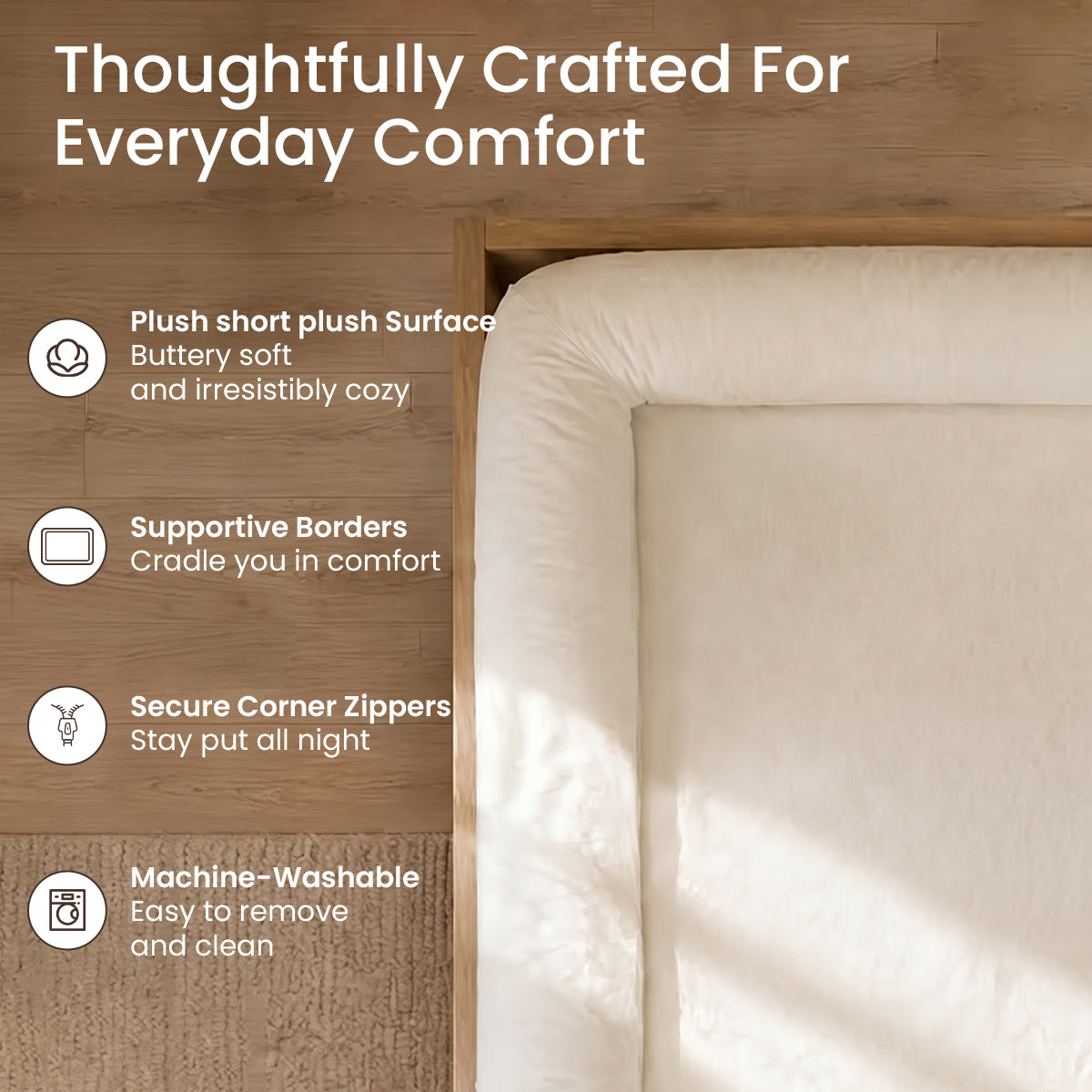 DreamCocoon Bordered Bed Sheet