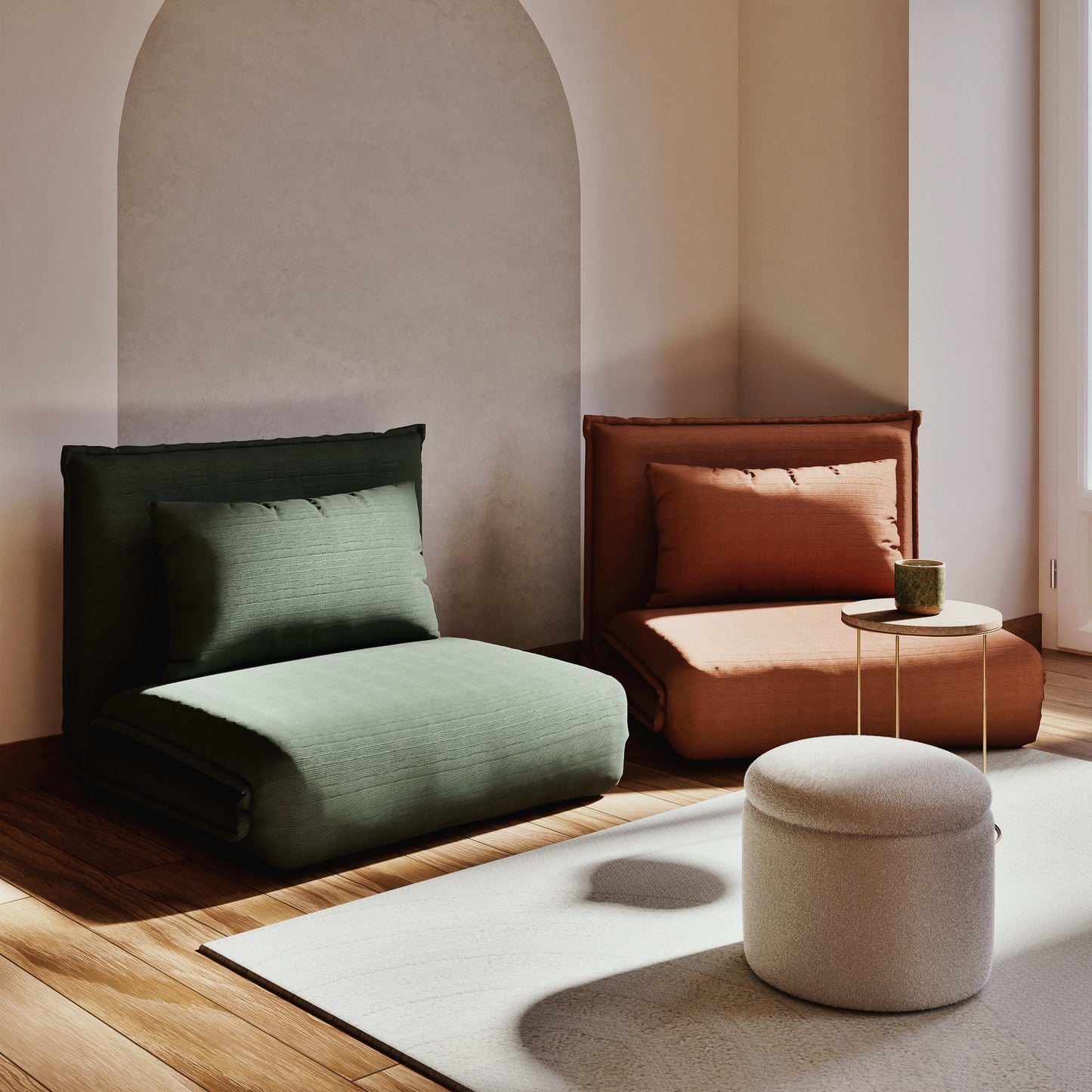 VelvetSnap Clic-Clac Chair