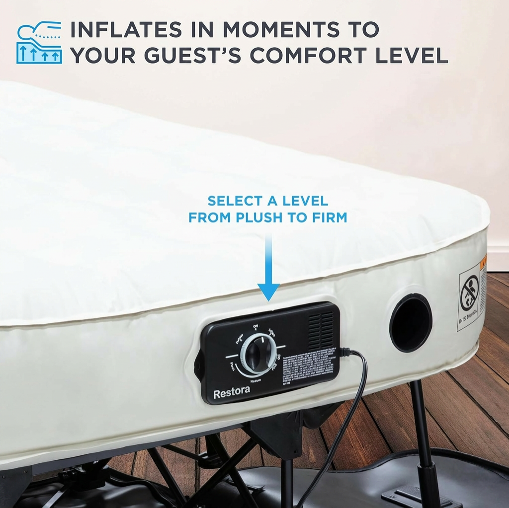 The Restora Raised Air Bed