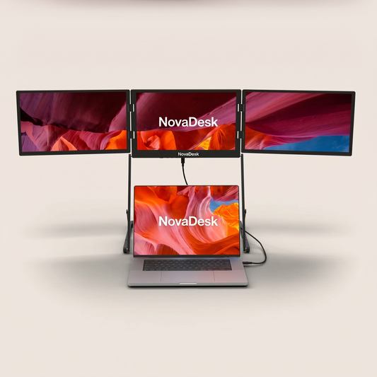 NovaDesk Triple Monitor