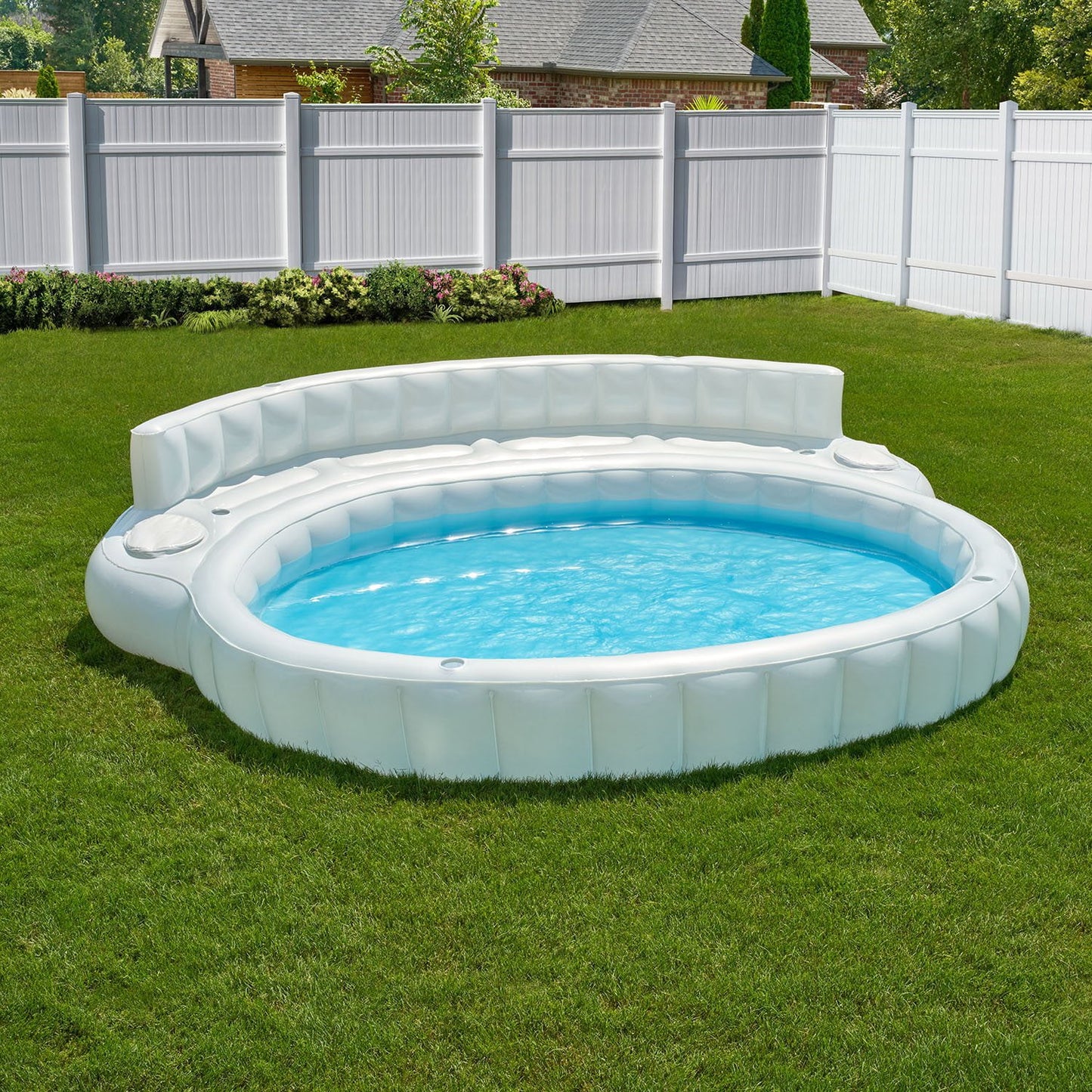 AquaLounge Inflatable Pool Sofa