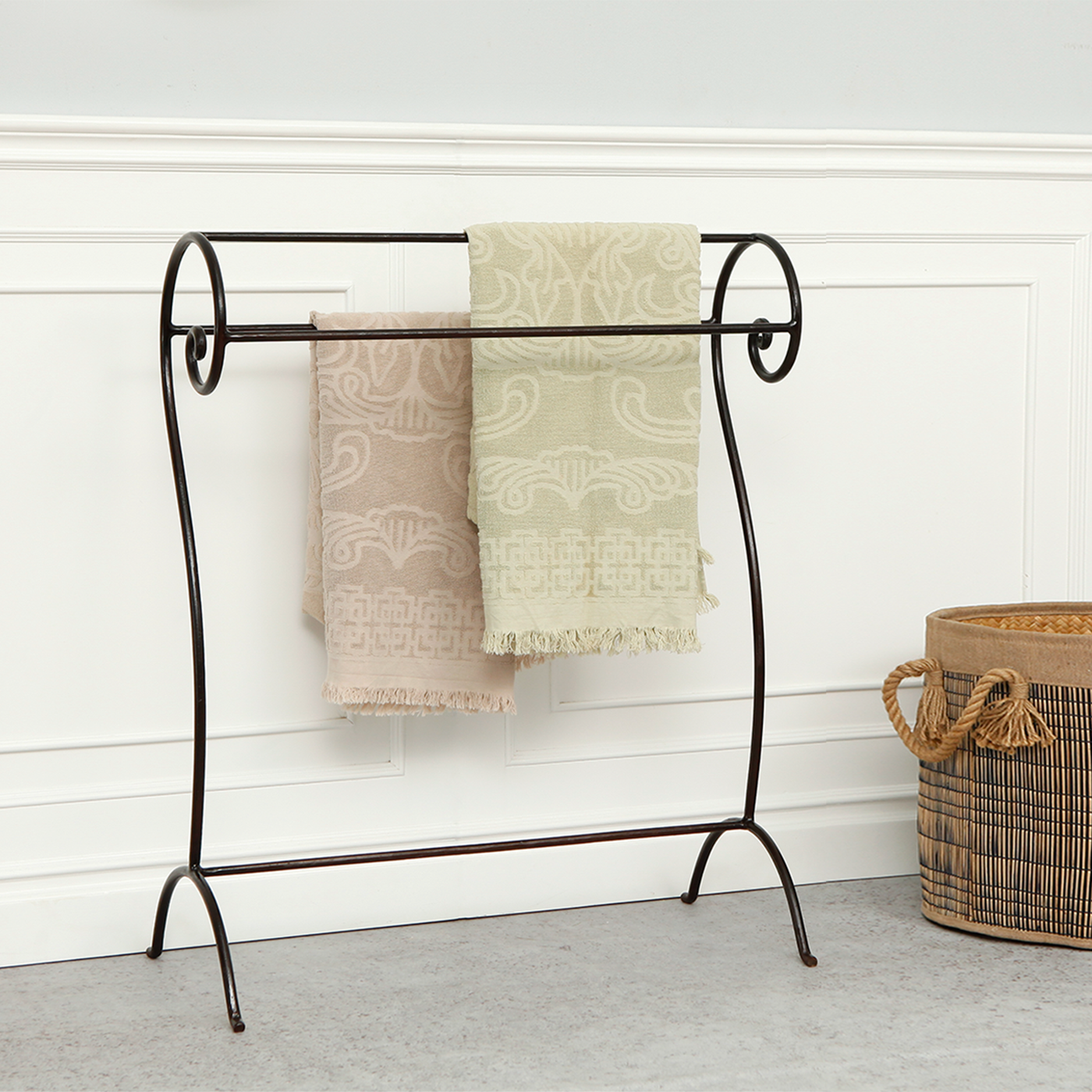 The Anti-Chair Quilt Rack