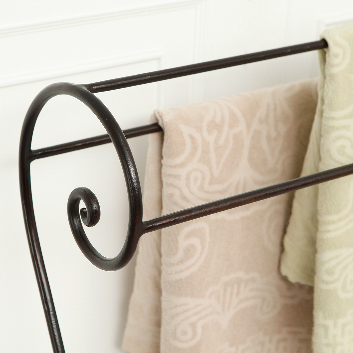 The Anti-Chair Quilt Rack