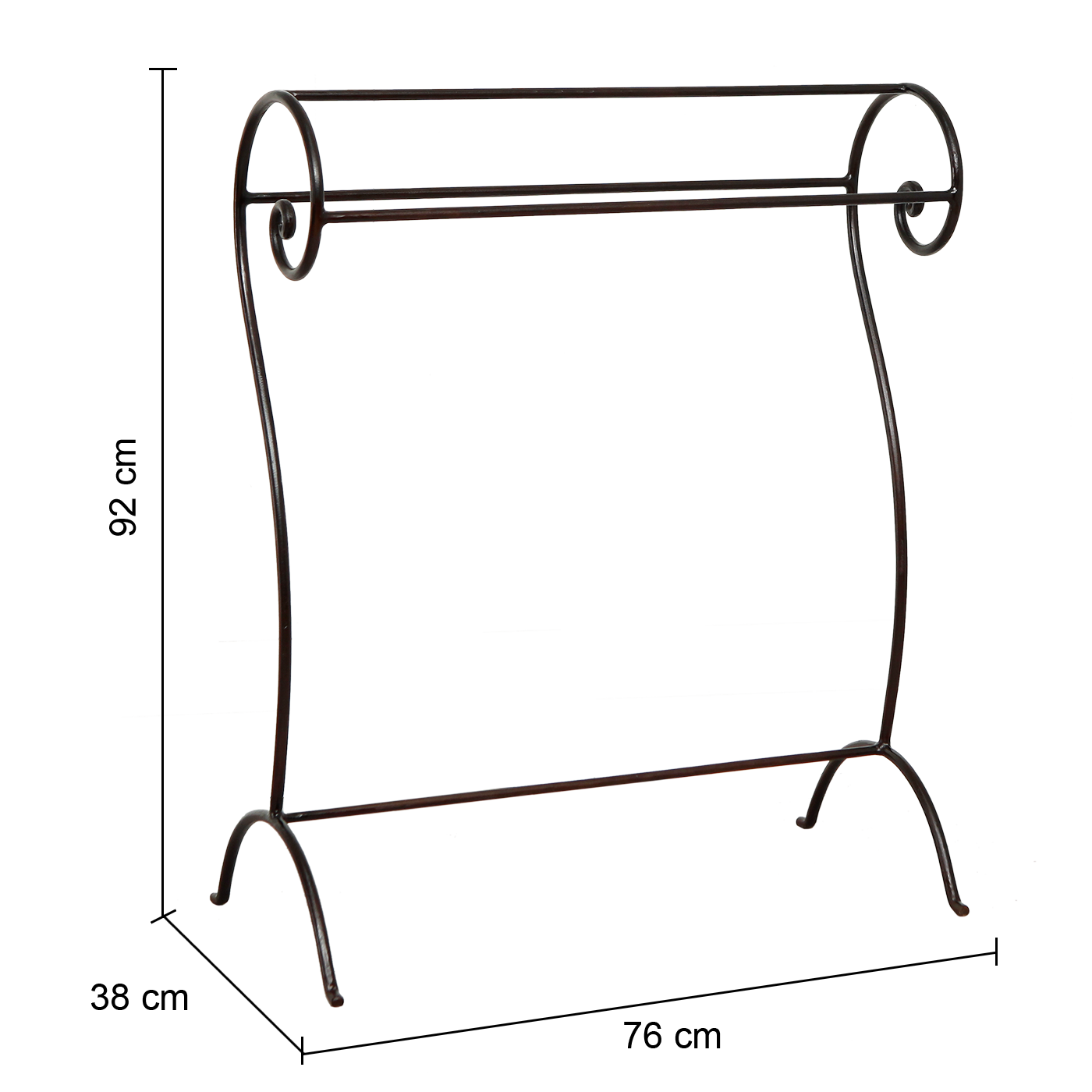 The Anti-Chair Quilt Rack